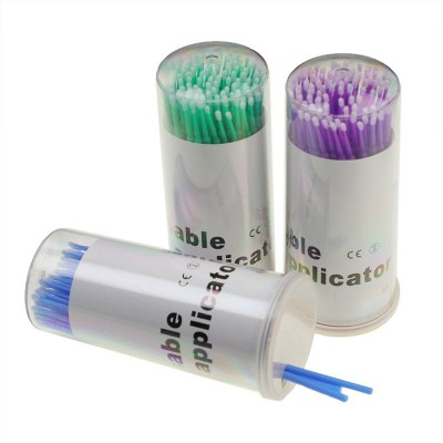 Hot Sales Low Price Eyelash Extension Disposable Micro Applicator Brush Tips With Ce Approved