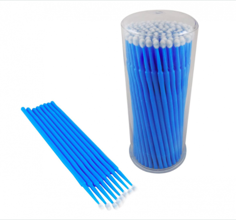 100pcs/bot Dental Disposable Plastic Micro Applicators With Bendable Tips Microbrush